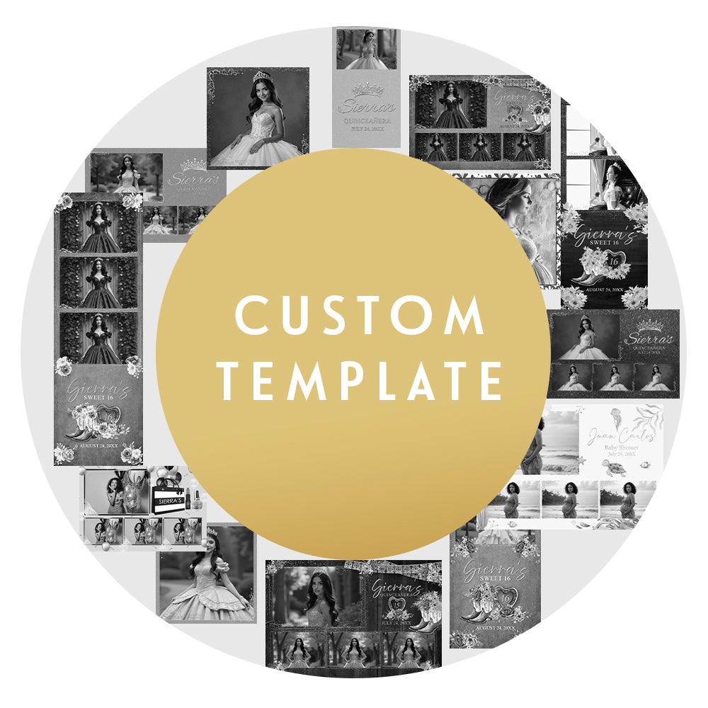 Custom Photo Booth Frame  |  Digital Files