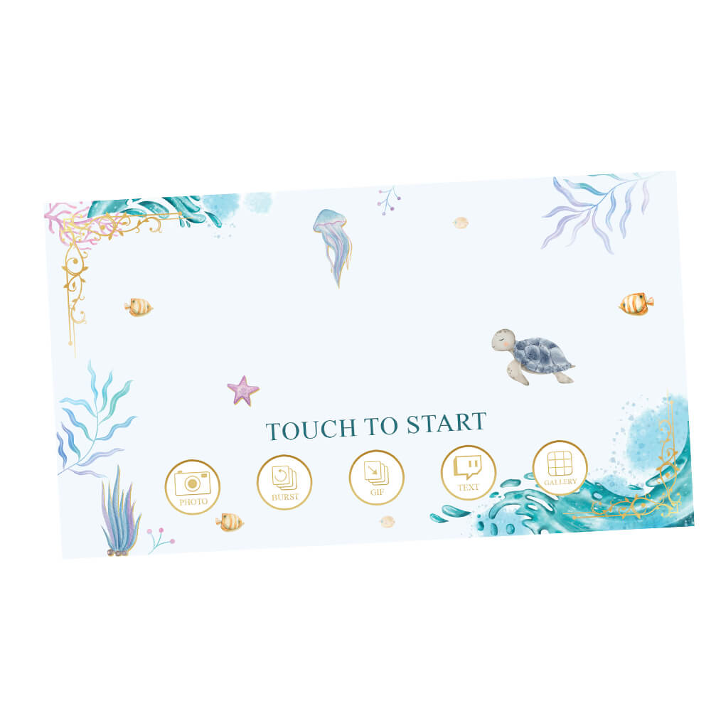 Under The Sea Welcome Screen, Baby Showers for boys or girls  |   LHC07D