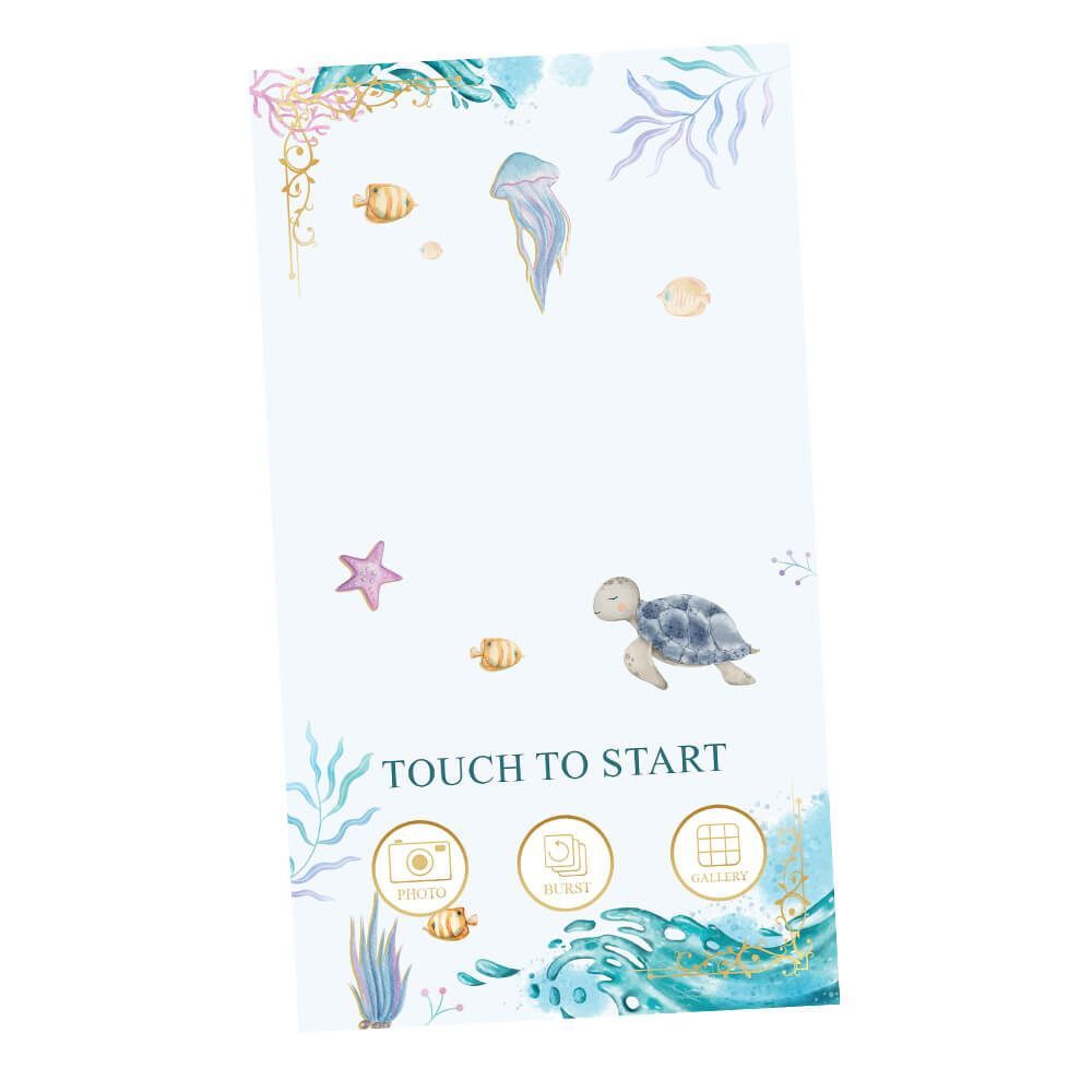 Under The Sea iPad Welcome Screens, Baby Showers for boys or girls  |   LHC07E
